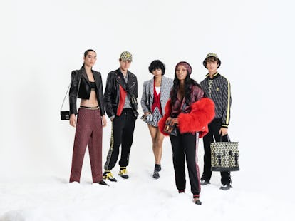 MCM's holiday 2021 campaign photo.