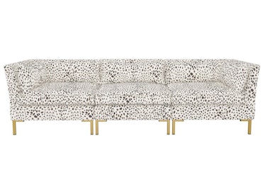 Marceau Cheetah Modular Sofa, Cream/Gray