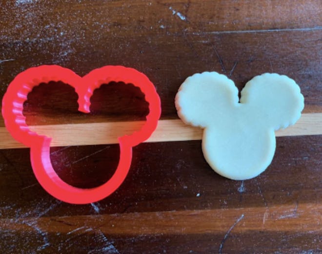 Afro Minnie Mouse cookie cutter