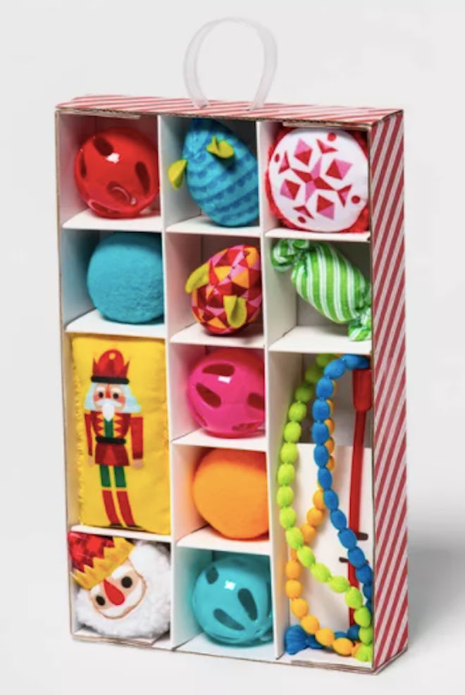 Holiday Advent Calendar Cat Toy Gift Set 