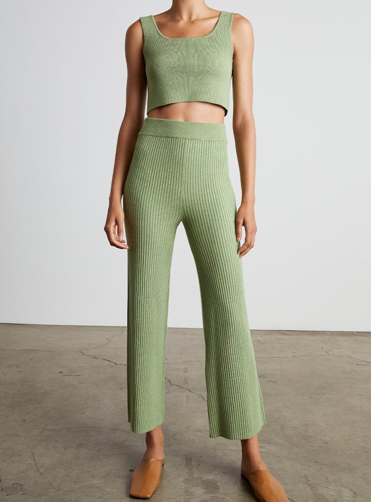 Who What Wear Collection Flared Knit Pants