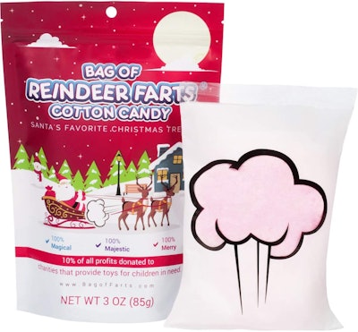 Little Stinker Reindeer Farts Cotton Candy