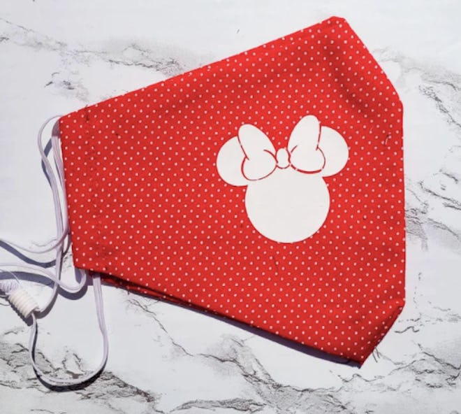 Minnie Mouse face mask