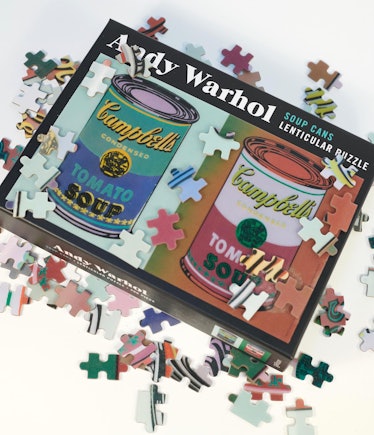 Andy Warhol Soup Can Lenticular Puzzle