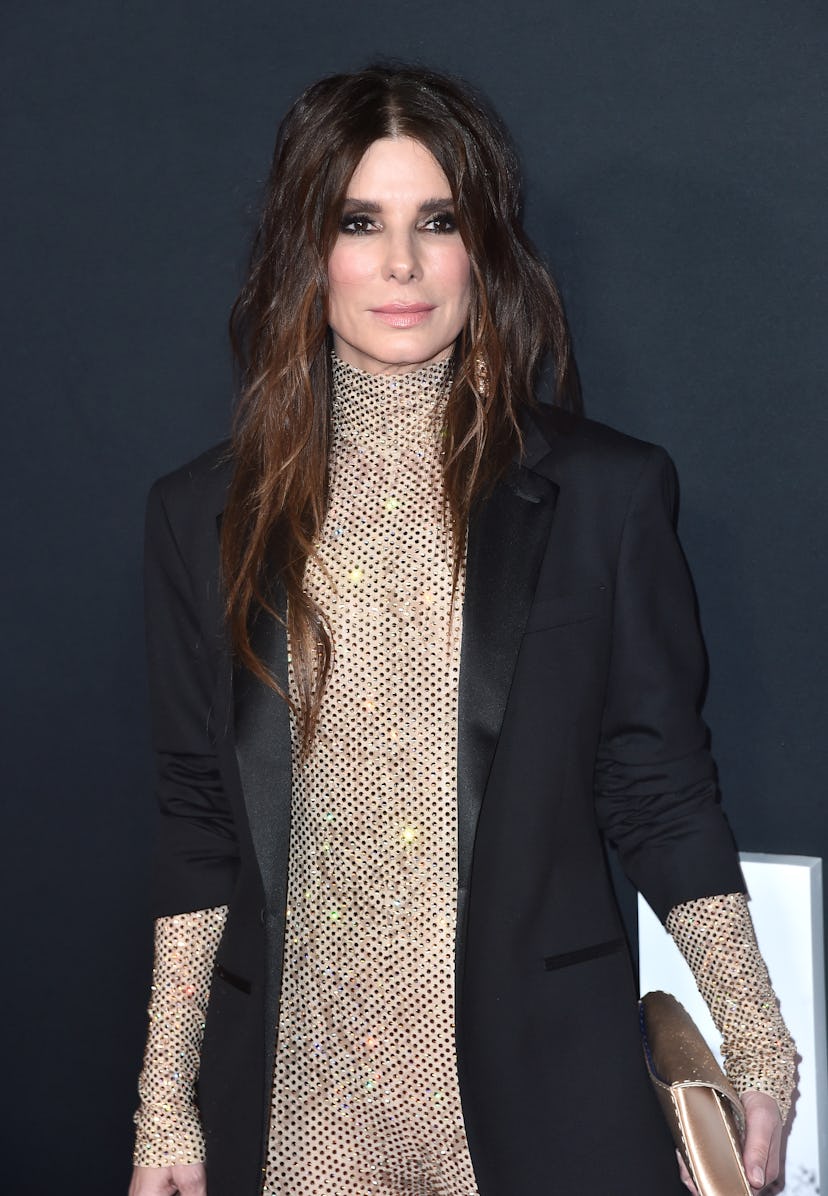 Sandra Bullock attends the Los Angeles premiere of Netflix's "The Unforgivable"