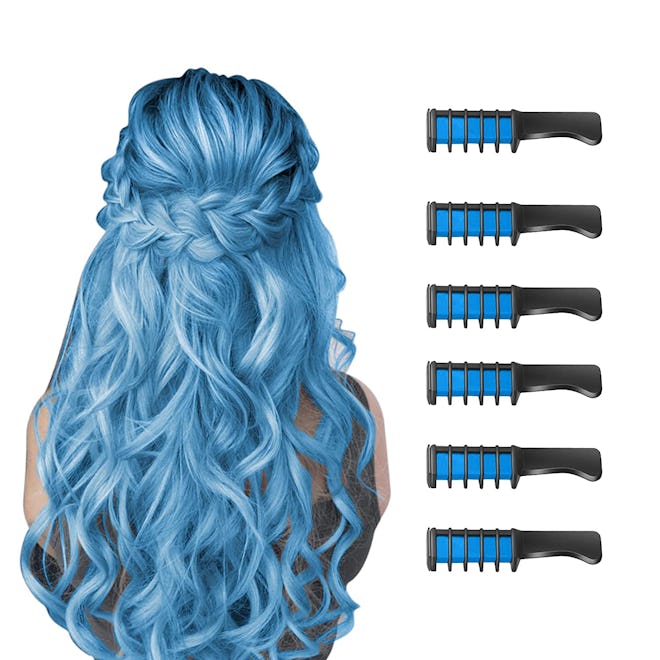 MSDADA Washable Hair Chalk (6-Pack)