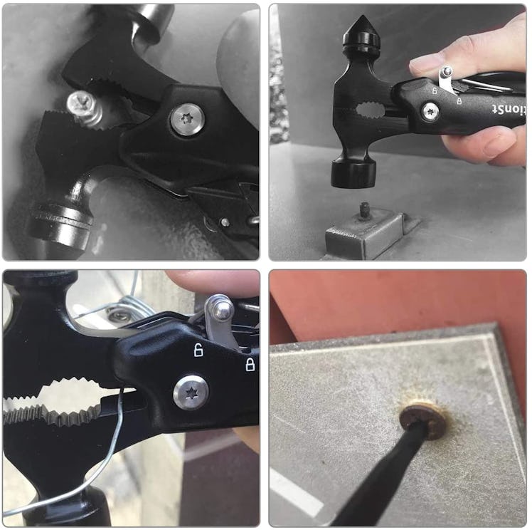 QuitionSt Multifunctional Survival Hammer