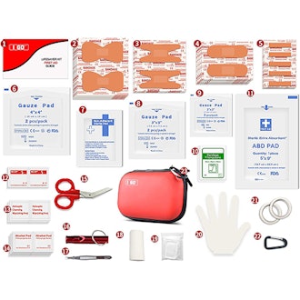 I GO Hard-Shell Mini First Aid Kit (85 Pieces)