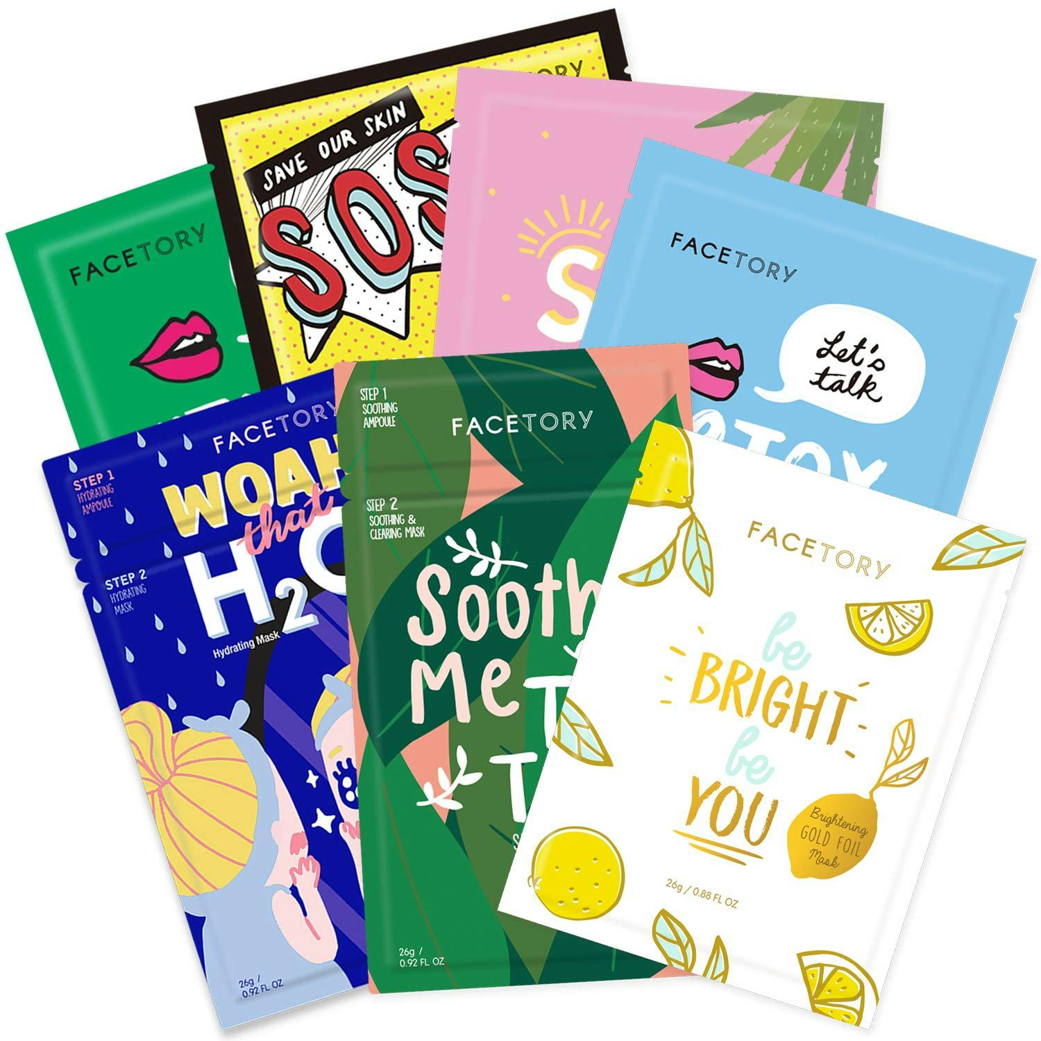 Facetory Sheet Masks (7-Pack)