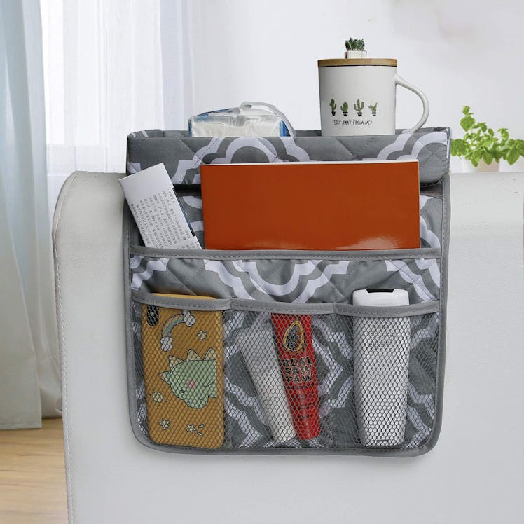MDSTOP Armrest Caddy with Cup Holder