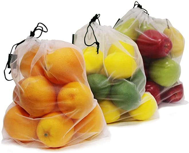 Earthwise Reusable Mesh Produce Bags (9-Pack)