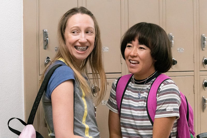 Anna Kone (Anna Konkle) and Maya Ishii-Peters (Maya Erskine) in Season 2 Episode 6 of PEN15