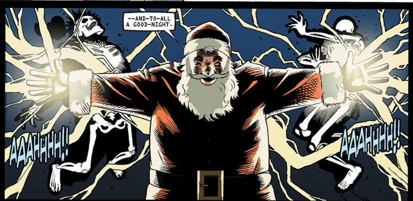 Santa Claus is a character in the Marvel Comics. Photo via Marvel