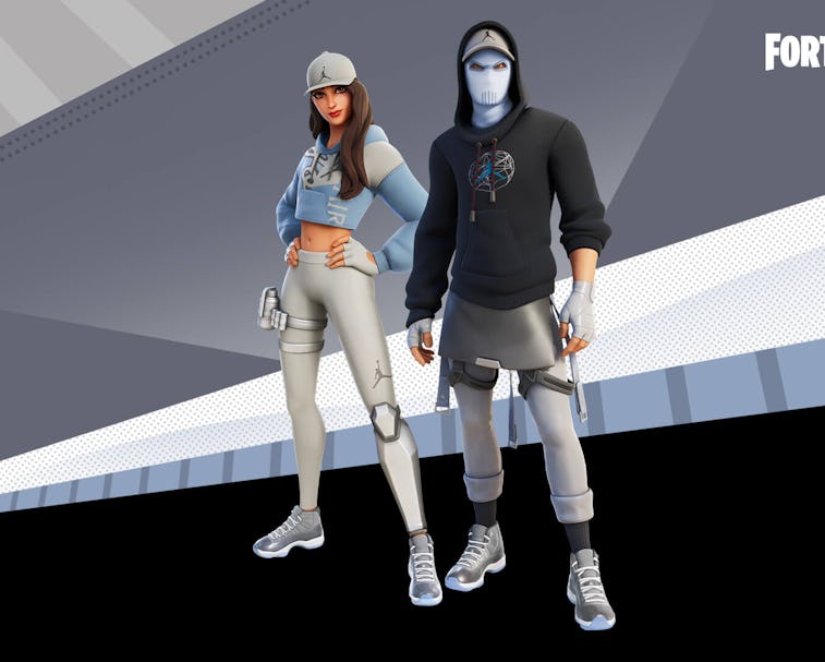 'Fortnite' x Jordan Brand "Cool Grey" Air Jordan 11