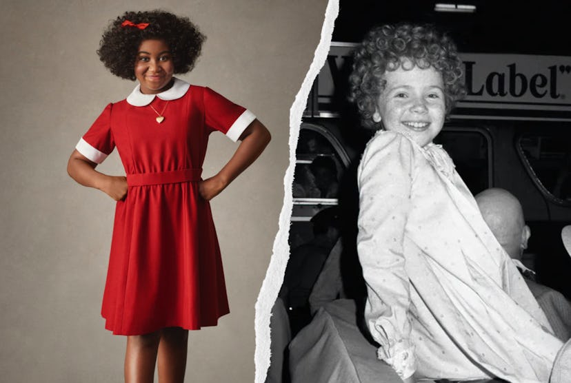 Celina Smith & Aileen Quinn Have Both Played Annie Onscreen. Photos via NBCUniversal & Walter McBrid…