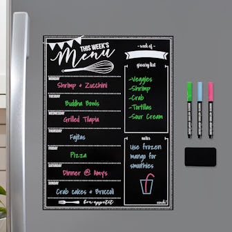 cinch! Magnetic Dry Erase Menu