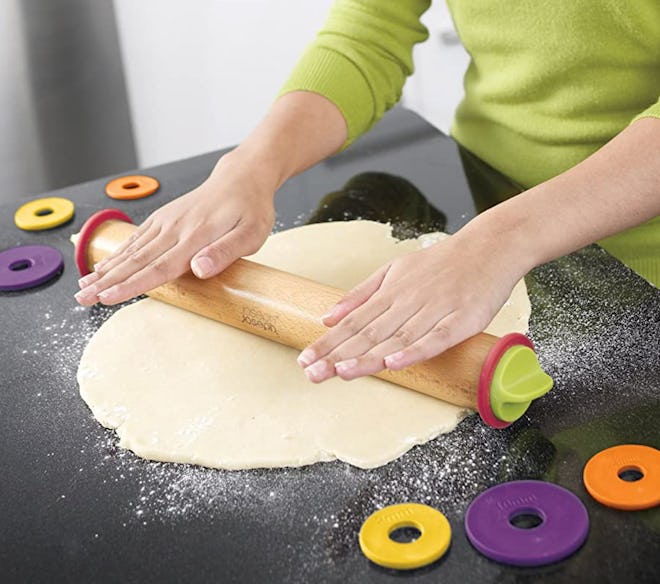 Joseph Joseph Adjustable Rolling Pin with Removable Rings