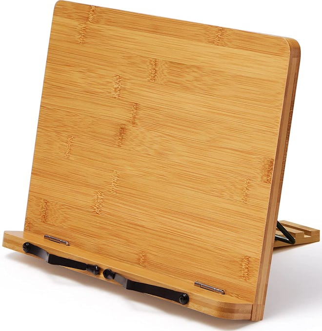 Pipishell Bamboo Book Stand