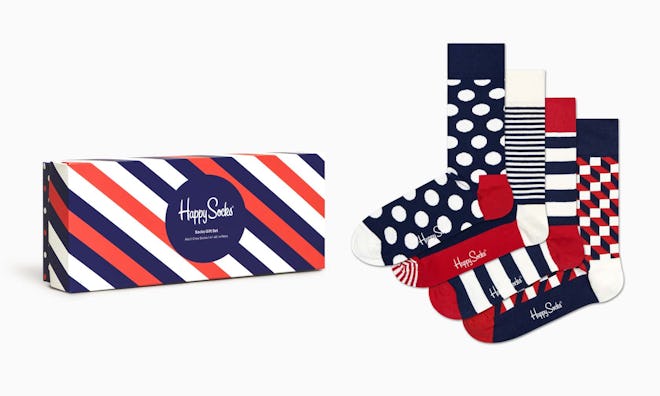 Classic Navy Socks Gift Set 4-Pack