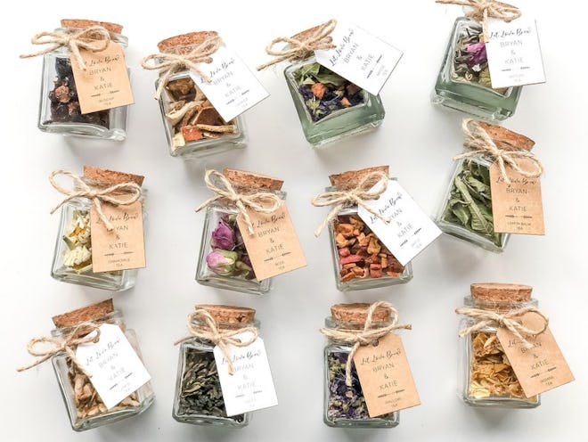 Etsy Wedding Tea Favors For Guests