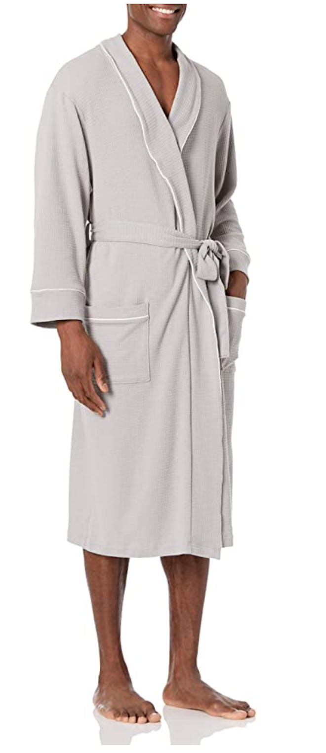 Amazon Essentials Waffle Shawl Robe