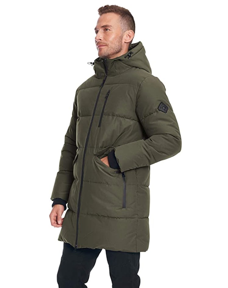 ALPINE NORTH Men’s Vegan Down Winter Puffer Coat