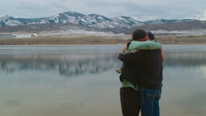 Colton Underwood and his dad Scott in 'Coming Out Colton.'