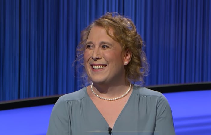 "Jeopardy!" contestant Amy Schneider has said she hopes to inspire transgender children after becomi...