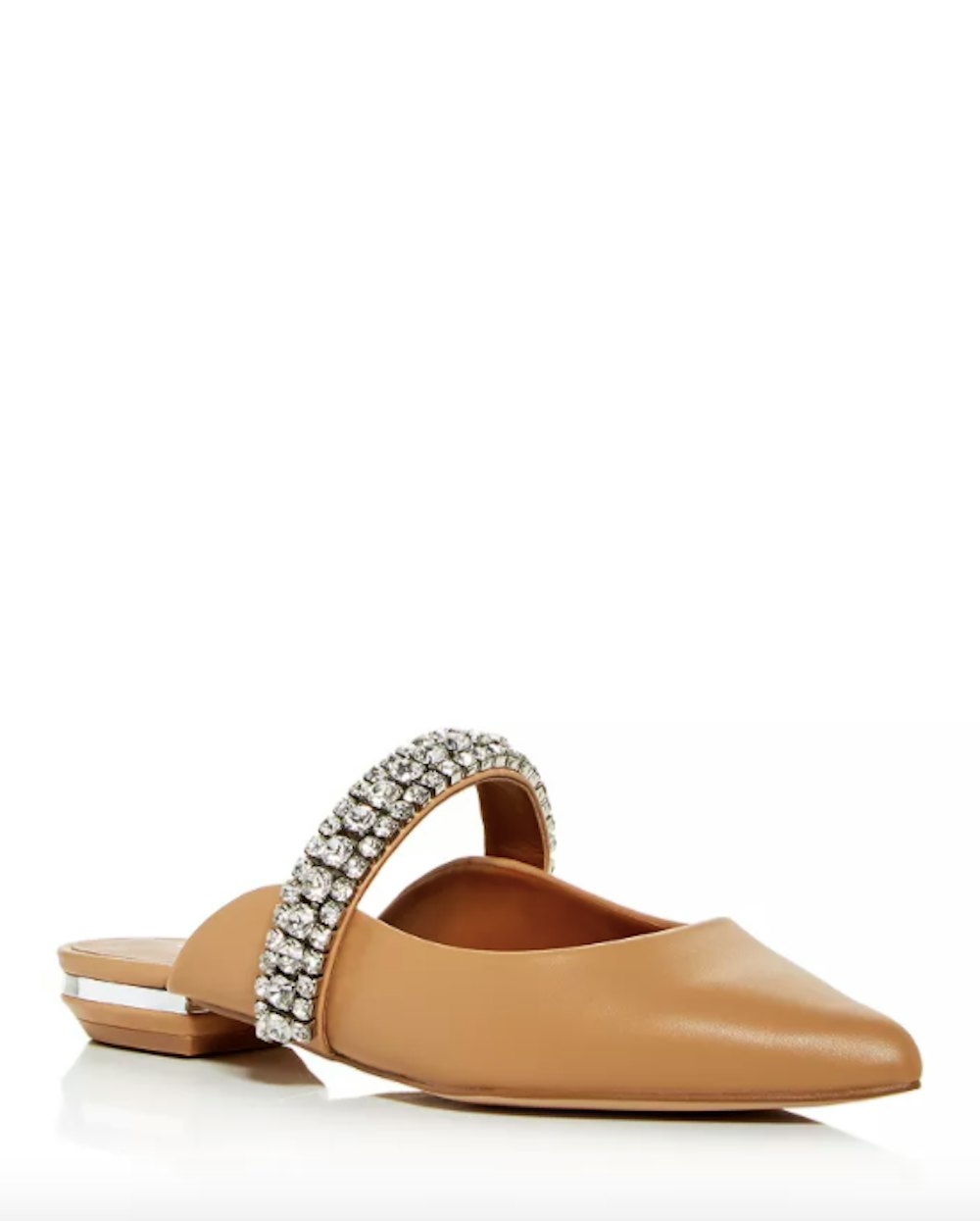 Princely Embellished Pointed Toe Mules