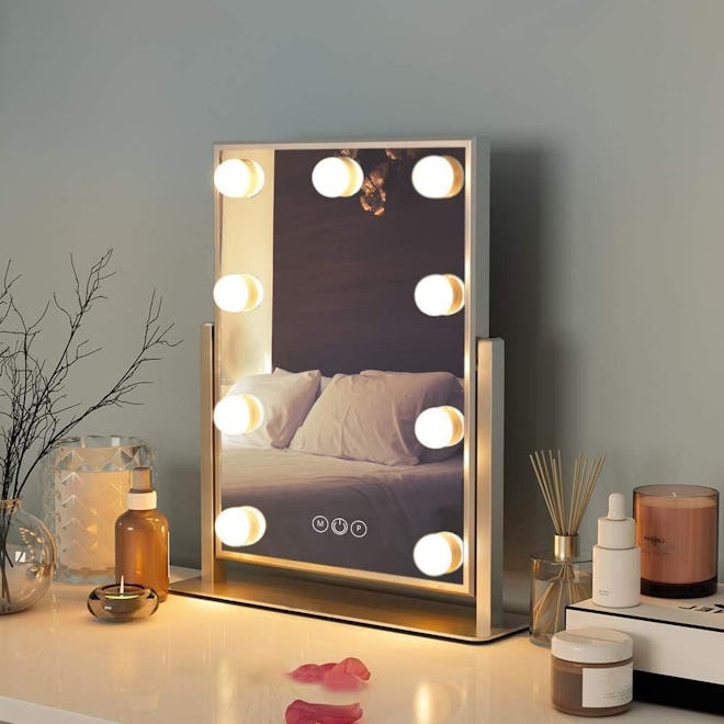 FENCHILIN Vanity Makeup Mirror with Smart Touch Control