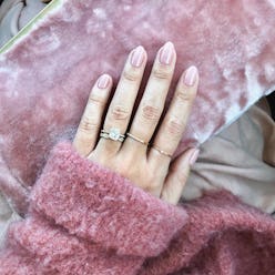 These engagement nails ideas will show off your ring.