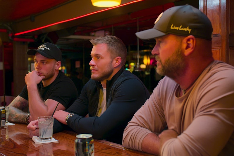 Colton Underwood and his dad Scott in 'Coming Out Colton.'