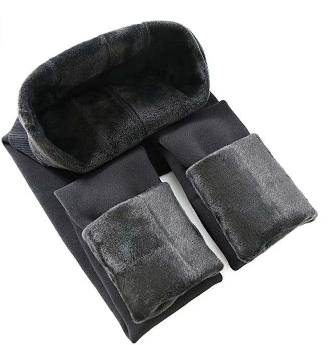 CHRLEISURE Fleece Lined Leggings