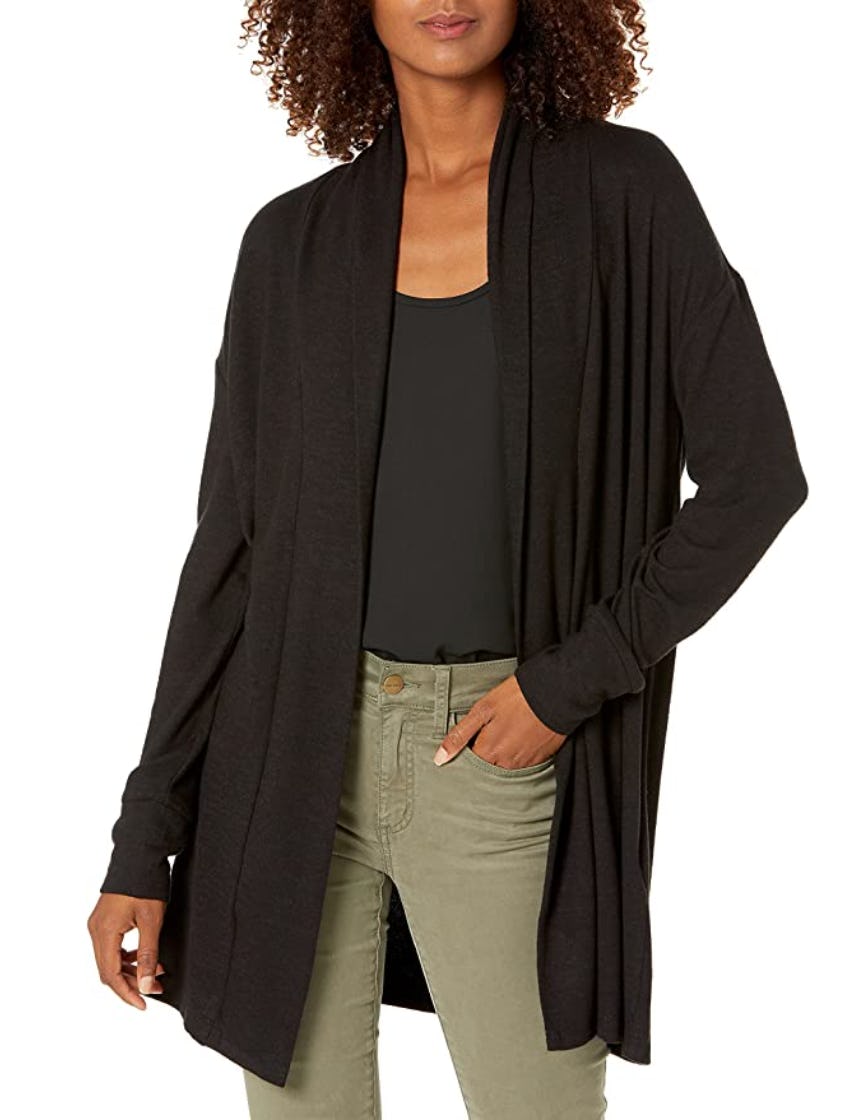 Daily Ritual Cozy Knit Open Cardigan