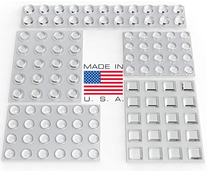 GorillaGrit Clear Adhesive Bumper Pads