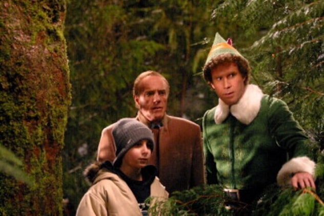 Will Ferrell, James Caan, Daniel Tay in 2003's 'Elf'. 