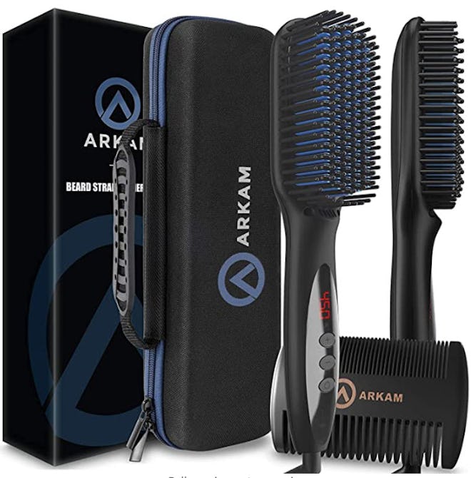 Arkam Deluxe Beard Straightener for Men