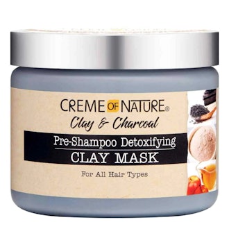 Creme Of Nature Clay & Charcoal Pre-Shampoo Detoxifying Clay Mask