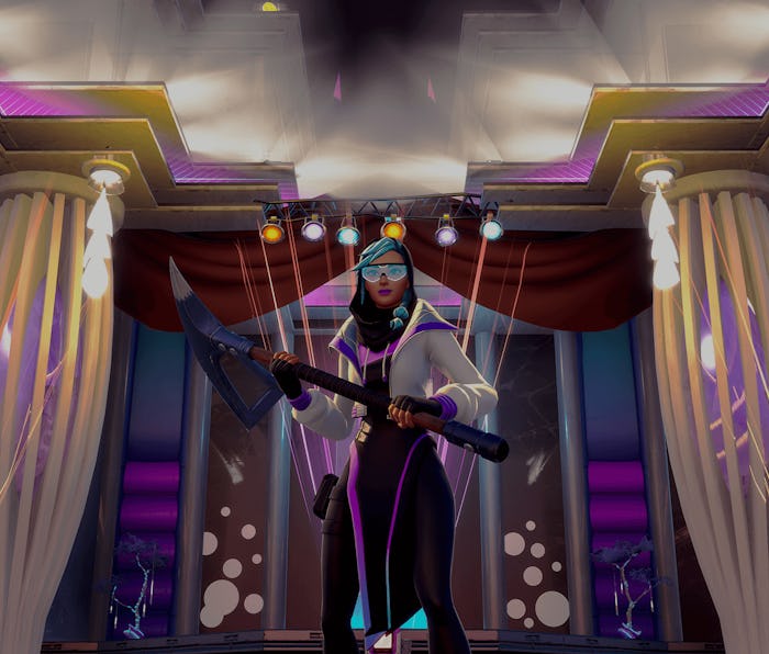 Promotional material for Fortnite's Party Worlds feature