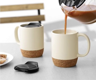 DOWAN Insulated Coffee Mugs (2-Pack) 