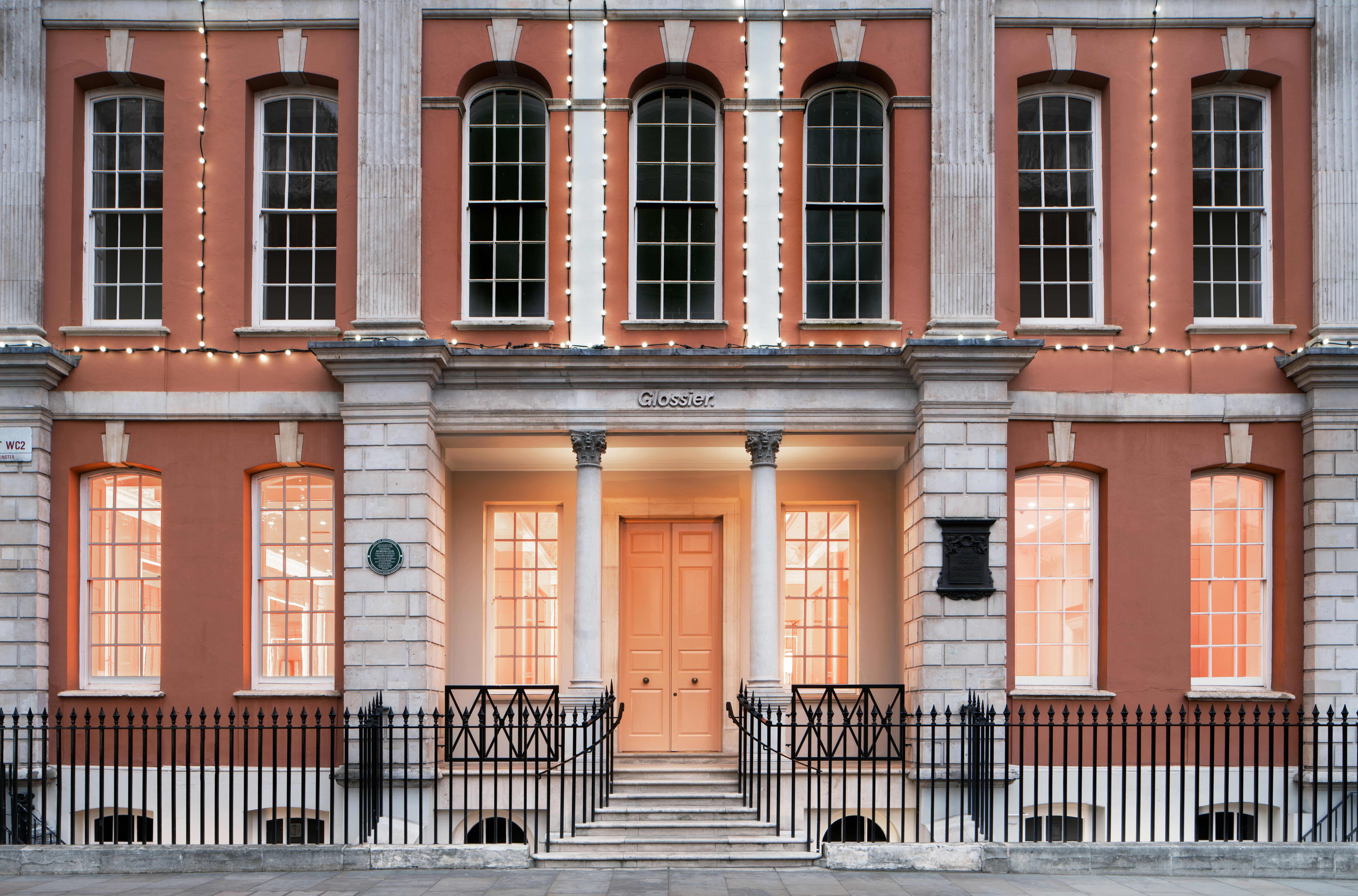 Glossier opens its first international flagship store in London's Covent Garden