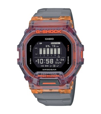 Casio G-shock watch with step tracker