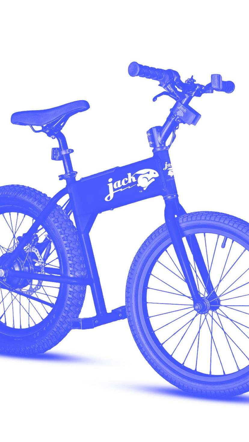 Jackrabbit's mini electric bicycle.