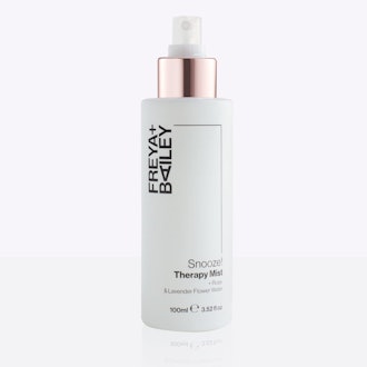 Freya & Bailey's Snooze Therapy Mist features lavender, rose & camomile