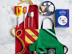 Get a Slytherin spatula and Hedwig cookie jar with the Williams-Sonoma 'Harry Potter' Holiday 2021 c...