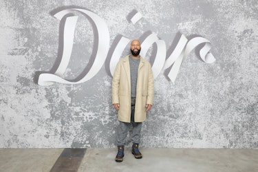 Kim Jones Showcases Dior Men's Fall 2022 Show on an XXL-Sized Scroll