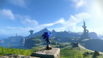 sonic frontiers trailer open world