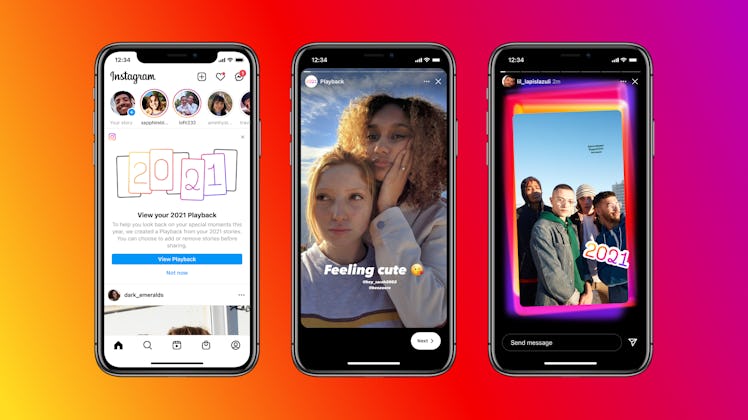Here's why you don't have Instagram's 2021 Playback year in review feature.