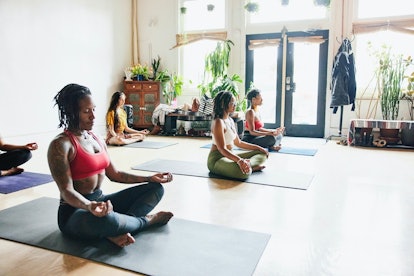 Talk to your yoga teacher about your anxiety.