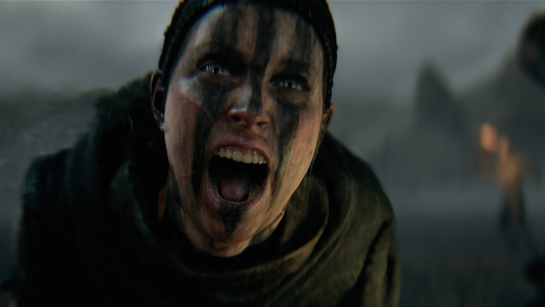 I love the faces Senua makes in the Hellblade 2's trailer so I drew her! :  r/hellblade